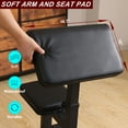 thumbnail image 4 of AOWINNOX Preacher Curl Bench, Bicep Curl Machine, Tricep Workout Equipment for Home Gym, 4 of 5