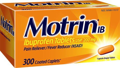 Product of Motrin IB Ibuprofen, Aches and Pain Relief 300 ct