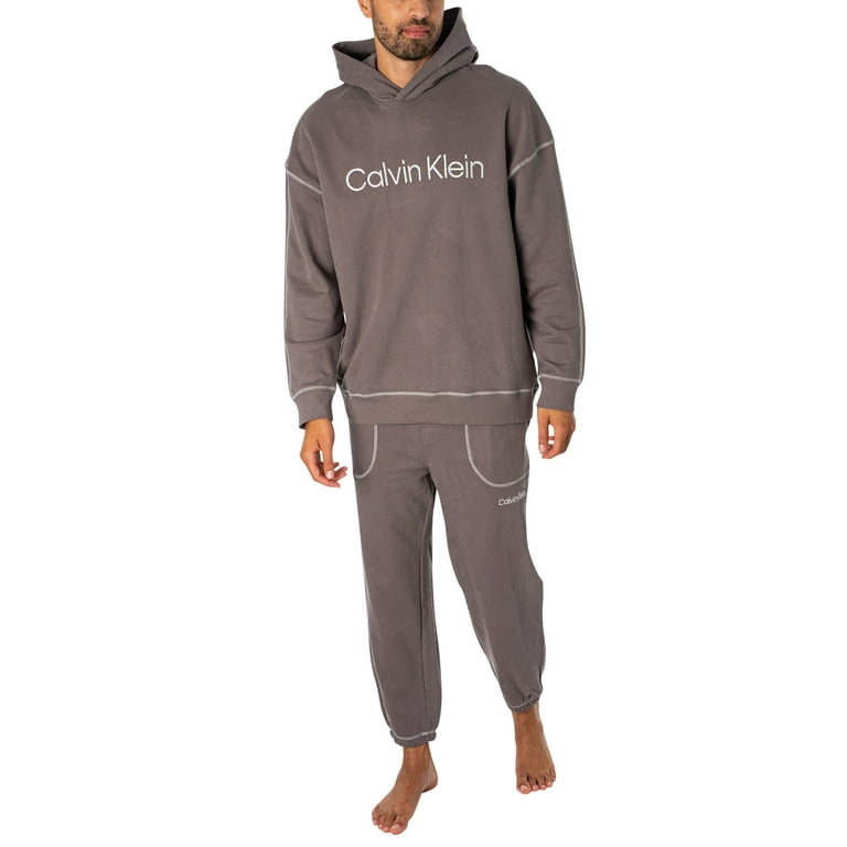 Calvin Klein Lounge Future Shift Graphic Hoodie, Grey
