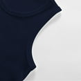thumbnail image 6 of XXWXYD Kids Toddler Girls Cotton Sleeveless Tank Tops - Summer Breathable Solid Color Basic Tees Undershirts Vest for Baby Boys Girls, 6 of 6