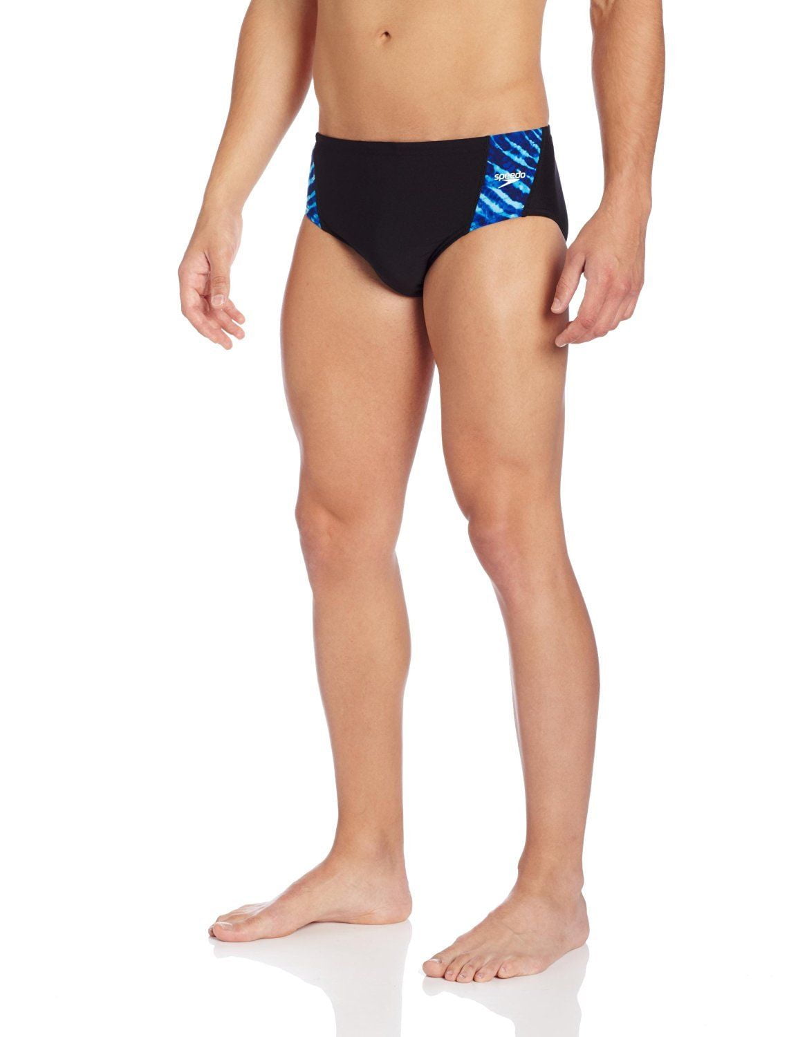 Speedo Men's Endurance Toxic Tie Dye Swimsuit Briefs 8051405
