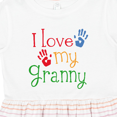 thumbnail image 4 of Inktastic I Love My Granny Girls Toddler Dress, 4 of 5
