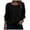 Black, variant on Womens Long Sleeve Tunic Tops Fashion Loose Fit Dressy Tops Pleated Front Crewneck Shirts Business Casual Cute Tee (Brick Red, S)