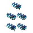 thumbnail image 2 of Guardoinrt Oxford Made Pencil Case - Durable And Waterproof Pen Bag With Multiple Layers Capacity Kawaii Light+Deep Blue 5Set, 2 of 6