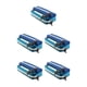 thumbnail image 3 of Sidaley Estuche para bolígrafos Kawaii de poliéster, práctico y estuche para lápices con varias capas, capacidad segura, azul claro y Type2 NO2, 3 of 6