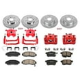 thumbnail image 2 of PowerStop Front and Rear Z23 Evolution Sport Brake Pad and Rotor Kit with Red Powder Coated Calipers Fits: ACURA HONDA Select Models KC5391, 2 of 2