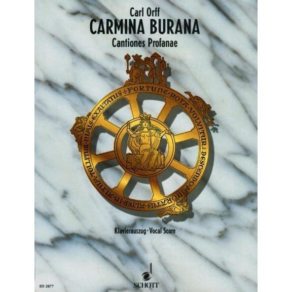 Carmina Burana: Cantiones Profanae, (Paperback)