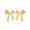 Gold-Big Bow Earring, variant on Gold Bow Earrings for Women – Easter Gift, Hypoallergenic Bow Jewelry with Zircon and Pearl, Hoop, Stud and Drop Earrings, Elegant Gift for Birthday, Wedding, Holiday