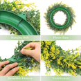 thumbnail image 3 of Guirnalda de hojas artificiales para puertas y paredes BRILLAR Decoración de puertas primaverales 42 cm, 3 of 5