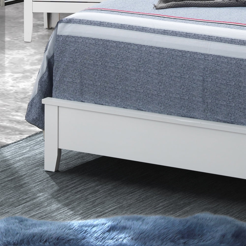 Glory Furniture Primo Full Bed in White Color