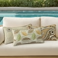 thumbnail image 7 of Supdurplus Outdoor Sunbrella Decorative Pillows Pack of 4, 20" x 12" Outdoor Pillow Set for Couch Bed Throw Patio Sofa, Allure Dusk, 7 of 7