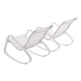 thumbnail image 6 of Modway Traveler Rocking Lounge Chair Outdoor Patio Mesh Sling Set of 2 in White White, 6 of 6