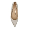thumbnail image 5 of Jewel Badgley Mischka Frenchie Wide Width Pointed Toe Kitten Heel, 5 of 7
