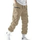 thumbnail image 2 of Pantalones largos para hombre, moda de primavera e invierno, pantalones deportivos casuales, pantalones para hombre, 2 of 5