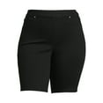 thumbnail image 4 of Terra & Sky Women's Plus Size Pull On Bermuda Shorts, 4 of 5