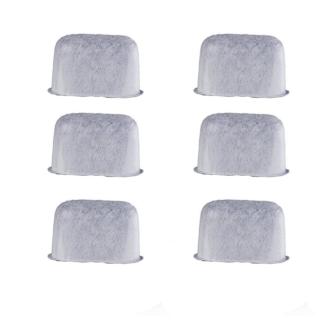 6 Pieces Coffee Machine Water Filter Portable Filtering Detachable Filters Component Accessories Replacement for Breville BWF100 Activated Carbon