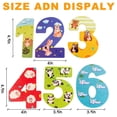 thumbnail image 3 of Naodongli Rompecabezas de Piso de Madera para niños de 3 a 5 años Montessori Preescolar Aprendizaje Educativo Alfabeto Rompecabezas y Rompecabezas de Animales para niños pequeños en Edad Preescolar Ni, 3 of 4