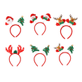 thumbnail image 1 of 6 diademas navideñas, bonitos adornos para sombreros de Navidad, para fiesta de Navidad, cena de Navidad., 1 of 5