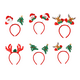 thumbnail image 1 of diademas navideñas, bonitos adornos para sombreros de Navidad, para fiesta de Navidad, cena de Navidad., 1 of 5