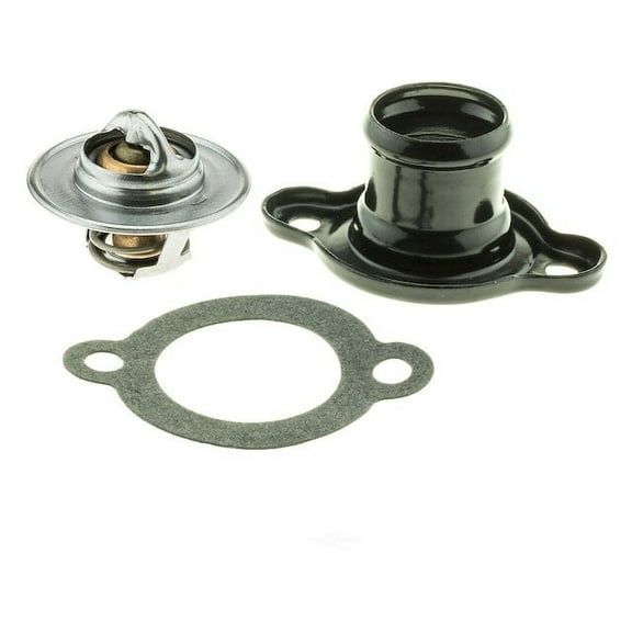 Engine Coolant Thermostat Housing Assembly - Compatible with 1979 - 1991 Dodge D150 1980 1981 1982 1983 1984 1985 1986 1987 1988 1989 1990