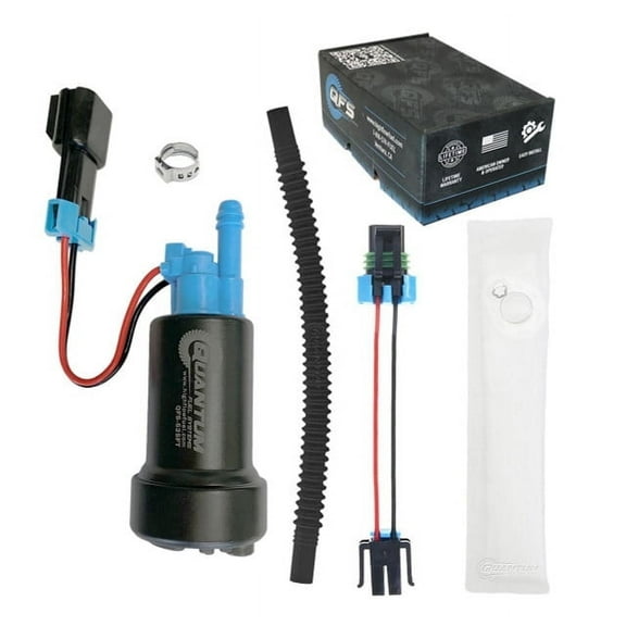 525LPH Fuel Pump w/ Installation Kit - Automotive Performance, QFS-525FT-GM High Flow Fuel