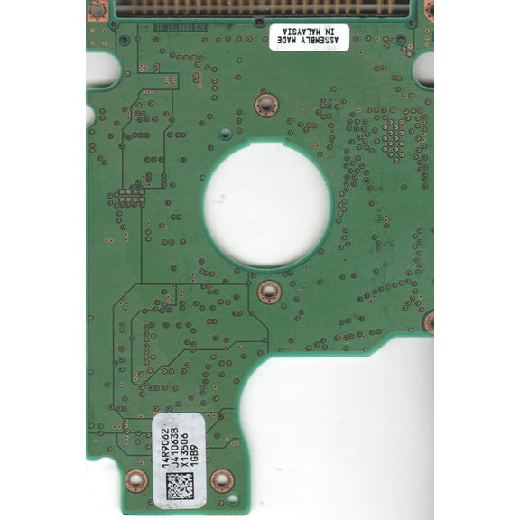 HTS548060M9AT00, 14R9062 J41063B, PN 0A25838, Hitachi 60GB IDE 2.5 PCB