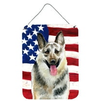 East-European Shepherd Patriotic Wall or Door Hanging Prints