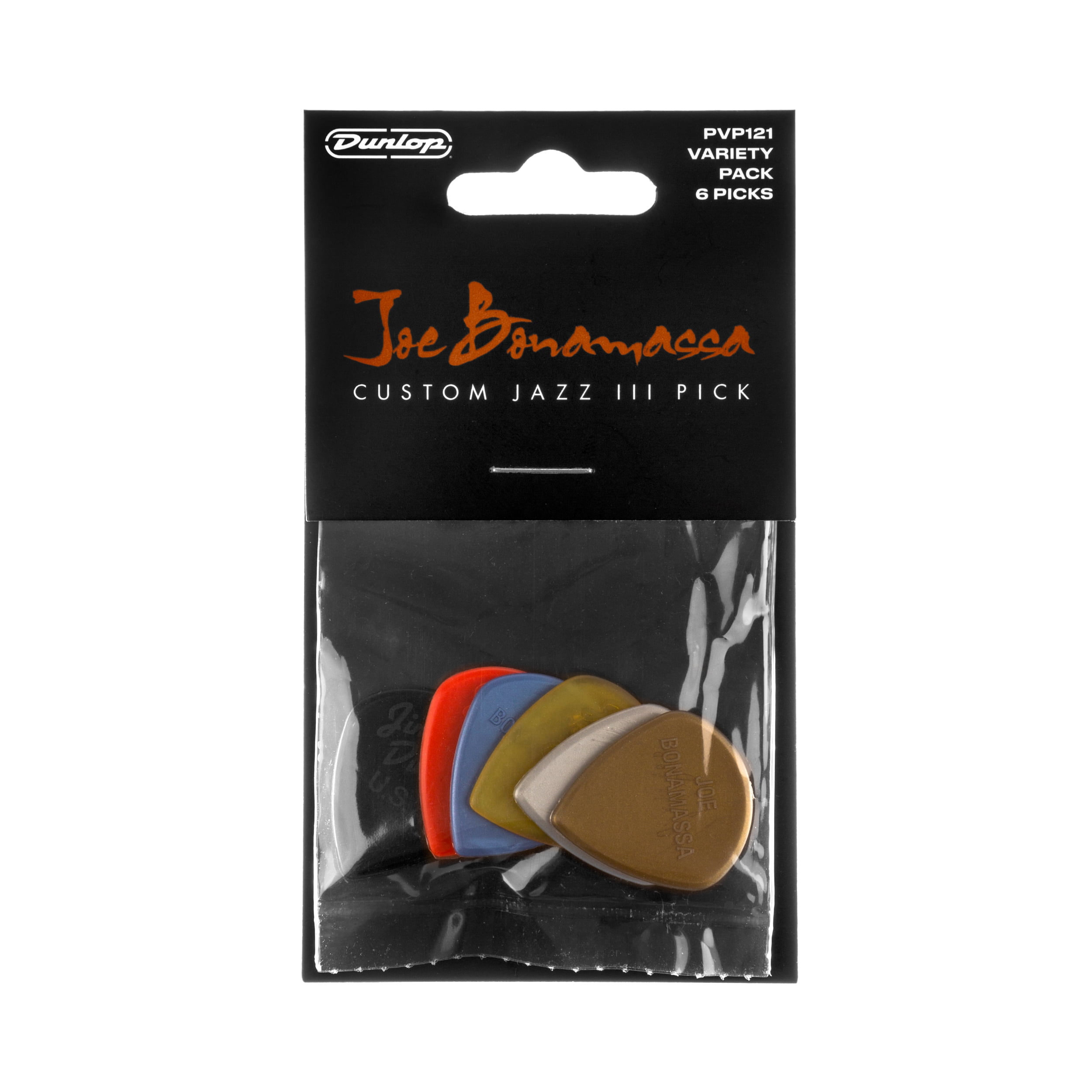 Dunlop Guitar Picks Joe Bonamassa Custom Jazz III Variety Pack 12 Picks