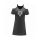 thumbnail image 3 of Vestido de mujer con hombros descubiertos, minivestido transpirable de verano para uso diario y viaje , m M, 3 of 7