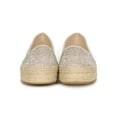 thumbnail image 4 of Rhinestone Embellished Espadrille Flats 19996, 4 of 6