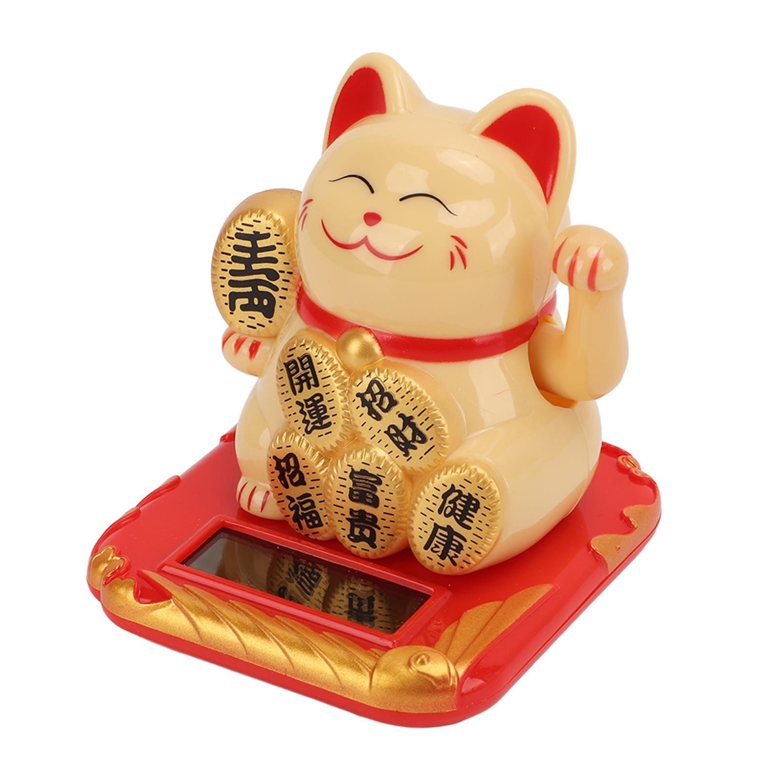 Chinese Cat Waving Arm Waving Cat Moving Arm Lucky Cat Solar Powered