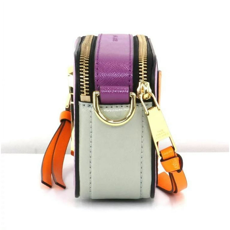 Marc Jacobs Womens Snapshot Color-Blocked Crossbody Regal