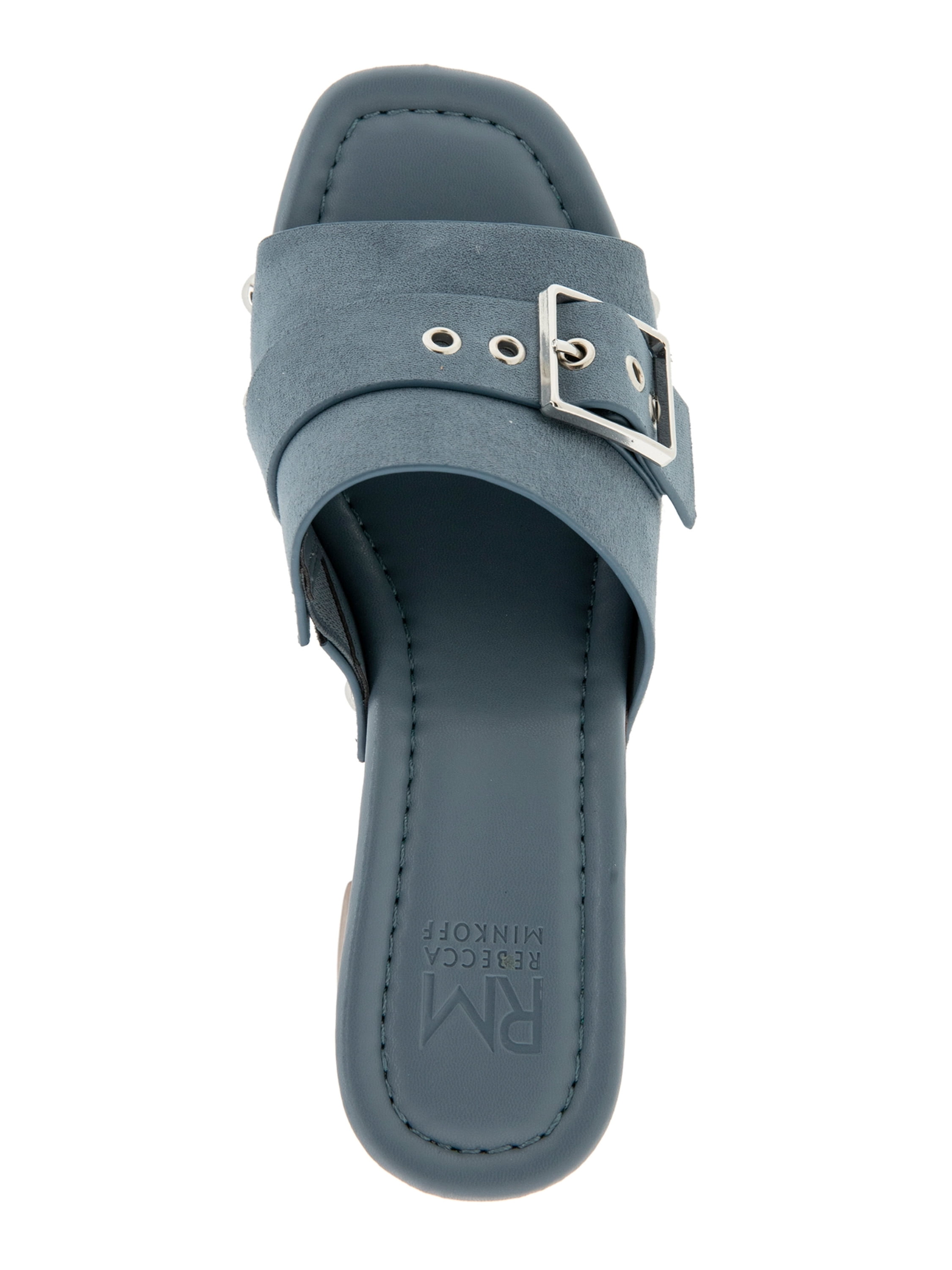 RM Rebecca Minkoff Women's Jade Studded Heeled Clog