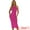 Hot Pink, variant on DARING DIVA Halter Neck Keyhole Front Backless Cocktail Midi Dress XS Hot Pink