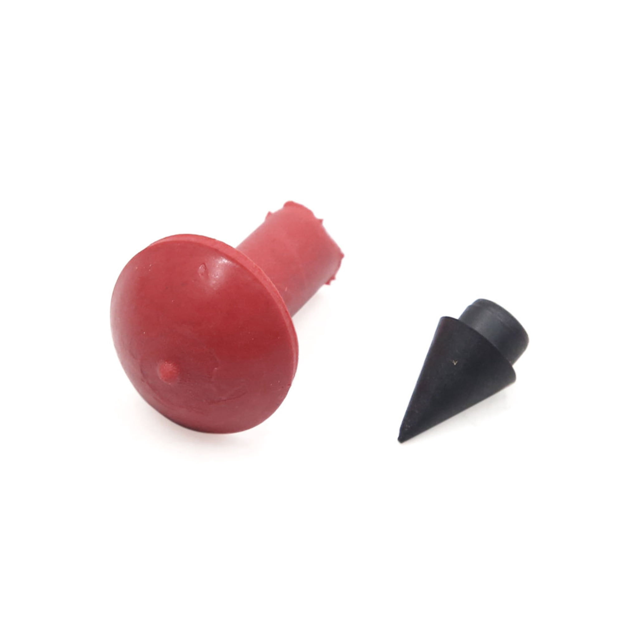 Unique Bargains 90pcs 8mm Dia Mushroom Tire Repair Insert Red Black for Car Vehicle