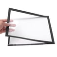 thumbnail image 4 of Unique Bargains 12"x17" Magnetic Display Frame A3 Adhesive Magnetic Sign Holder Black 5 Pack, 4 of 6