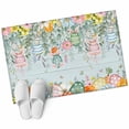 thumbnail image 2 of Easter 2'x3' Washable Rug, Spring Eggs Eucalyptus Branch Floral Wooden Non-Slip Soft Doormat Area Rugs for Entrance Bathroom Bedsides, StainResistant Carpet for Kitchen Bedroom, Entryway Floor Mat, 2 of 9