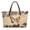 Beige - Butterfly Sunflower Leopard Print, variant on Hummingbird Flower Print Top Handle Tote Bag for Women Portable Tote Handbag Fashion Satchel Handbags with Inner Pocket for Tours Daily Use