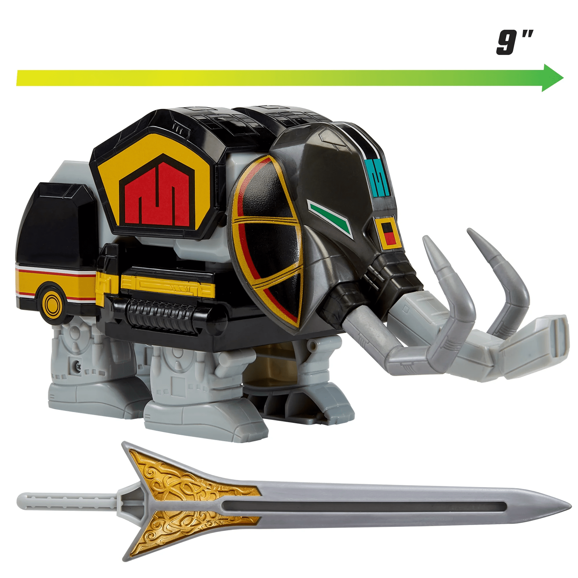 Power Rangers Mighty Morphin Re-Ignition Mastodon Combinable Dinozord Action Figure