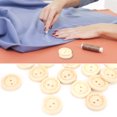 thumbnail image 4 of Botones de Costura Higoodz Accesorios de Ropa Madera compuesta 20 mm 200 piezas, 4 of 8