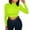 Green, variant on Tops for Women Women Solid Color Crop Workout Long Sleeve O-Neck Shirts Casual Blouse Tops