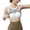White, variant on LILIYA Women Built-In Bra Tank Tops Sleeveless Comfy Lightweight Cami Top Adjustable Spaghetti Strap Wirefree Support Camisole Workout Yoga Tops