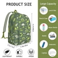 thumbnail image 5 of Student Backpack Featuring Colorful Dino Print, Durable Oxford Fabric and Comfortable Fit, 5 of 5
