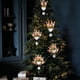 thumbnail image 4 of Advancent Pequeño árbol de Navidad colgante adorno para el hogar Santa árboles de Navidad jardín Oficina vacaciones al aire libre fiesta Type3 NO3, 4 of 6