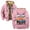 Pink, variant on Josiah Queen The Mt. Zion Tour Merch Zipper Hoodies Women Men Jacket Parkas Long Sleeve Fashion Streetwear Coat