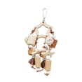 thumbnail image 2 of Bunblic Bird Chewing Toy Exercising Bird Parrot Toy for Cockatiels Conures Lovebirds Star, 2 of 8