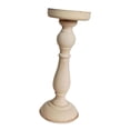 thumbnail image 2 of Candelabro de madera, soporte para fotos, decoración, adorno, candelabro, base de pedestal, pilar romano para casa, granja, boda, cumpleaños 26CM, 2 of 9