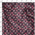 thumbnail image 3 of Soimoi Cotton Satin Spandex Blue Fabric By the Yard - 54 Inch Wide - Rose Floral Pattern Textile - Romantic and Delicate Designs for Stylish Projects Printed Fabric, 3 of 6