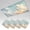 Color 1, variant on 4 Pack Magnetic Ceiling Light Covers 2 x 4 Feet, Soft Pastel Dreamy Sky Fluffy Clouds Light Shades & Filters for Office Classroom Drop Ceiling Flat Panel Lights
