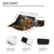 thumbnail image 3 of Balery Pug Wearing Sunglasses Flowers Gorra deportiva con visera ajustable para mujer y hombre (talla única), 3 of 7